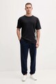Памучна тениска HUGO 50549871 черен AW25