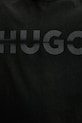 Bavlněné tričko s dlouhým rukávem Hugo Blue 50546541 černá
