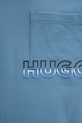 Hugo Blue pamut póló 50549120 kék