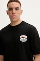 Hugo Blue t-shirt bawełniany czarny 50549152