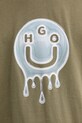 Hugo Blue pamut póló 50549162 zöld