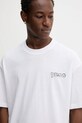 Hugo Blue t-shirt bawełniany biały 50549769