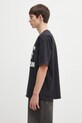 RHUDE t-shirt bawełniany Dinero RHFW25TT01012 czarny AW25