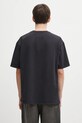 Odzież RHUDE t-shirt bawełniany Dinero RHFW25TT01012 czarny
