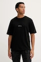 Oblečení Bavlněné tričko HUGO 50546779 černá