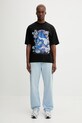 HUGO t-shirt bawełniany 50548466 czarny AW25