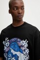 HUGO t-shirt bawełniany czarny 50548466