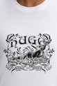 HUGO t-shirt bawełniany 50548565 biały
