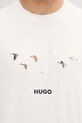 HUGO t-shirt bawełniany 50549154 biały