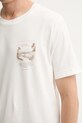 Marc O'Polo t-shirt bawełniany 528201251186 biały