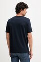 Одежда Хлопковая футболка Marc O'Polo 528230551196 тёмно-синий