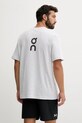 Odzież ON running t-shirt bawełniany Club T 1ME10051756 szary