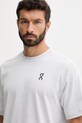 ON running t-shirt bawełniany Club T szary 1ME10051756