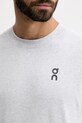 ON running t-shirt bawełniany Club T 1ME10051756 szary