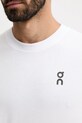 ON running t-shirt bawełniany Club T 1ME10050069 biały