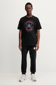 Converse tricou din bumbac CVM5T459 negru AW25