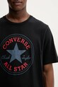 Converse tricou din bumbac CVM5T459 negru