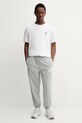 Converse t-shirt bawełniany CVM5T565 biały AW25