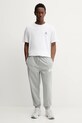 Converse tricou din bumbac CVM5T565 alb AW25