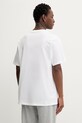 Odzież Converse t-shirt bawełniany CVM5T565 biały