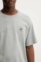 Converse t-shirt bawełniany CVM5T565 szary