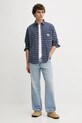 Converse t-shirt bawełniany CVM5T876 biały AW25