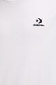 Converse t-shirt bawełniany CVM5T876 biały