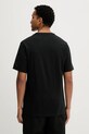 Odzież Converse t-shirt bawełniany CVM5T876 czarny