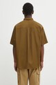 Clothing NEIGHBORHOOD cotton shirt trad shirt ss 251SPNH.SHM02 green