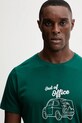 LA Sportiva t-shirt bawełniany Cinquecento zielony ZACT205
