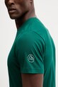 LA Sportiva t-shirt bawełniany Cinquecento ZACT205 zielony