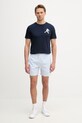 Lacoste majica za muškarce TH1044 mornarsko plava SS26