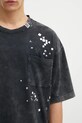 Pamučna majica Maison MIHARA YASUHIRO EMBELLISHED BLEACHED crna A15TS631