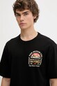 Von Dutch t-shirt bawełniany czarny VD.1.H.TR.HEAD