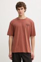 Odzież Von Dutch t-shirt bawełniany VD.1.H.TR.FLASH brązowy