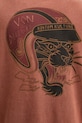 Von Dutch tricou din bumbac maro VD.1.H.TR.FLASH