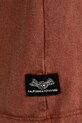 Von Dutch t-shirt bawełniany VD.1.H.TR.FLASH brązowy