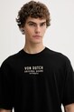Von Dutch t-shirt bawełniany czarny VD.1.H.TR.TIGER