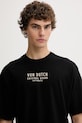 Von Dutch tricou din bumbac negru VD.1.H.TR.TIGER