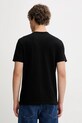 Odzież Von Dutch t-shirt bawełniany VD.1.TR.FLAME czarny