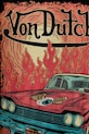 Von Dutch tricou din bumbac VD.1.TR.FLAME negru