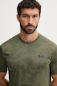 Under Armour t-shirt treningowy zielony 1390047