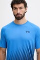 Under Armour t-shirt treningowy UA Tech Fade niebieski 6005916