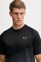 Under Armour t-shirt treningowy UA Tech Fade czarny 6005916