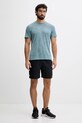 Under Armour t-shirt treningowy 6006098 turkusowy AW25