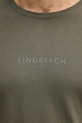 Lindbergh t-shirt bawełniany 30.400200B zielony