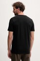 Odzież Lindbergh t-shirt bawełniany 30.400200B czarny