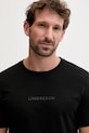 Хлопковая футболка Lindbergh чёрный 30.400200B