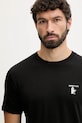 Îmbrăcăminte Lindbergh tricou din bumbac 30.400235 negru