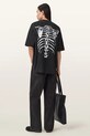 Βαμβακερό μπλουζάκι AllSaints ANATOMICA M046PD